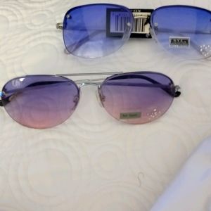 Pink /blue sunglass bundle.